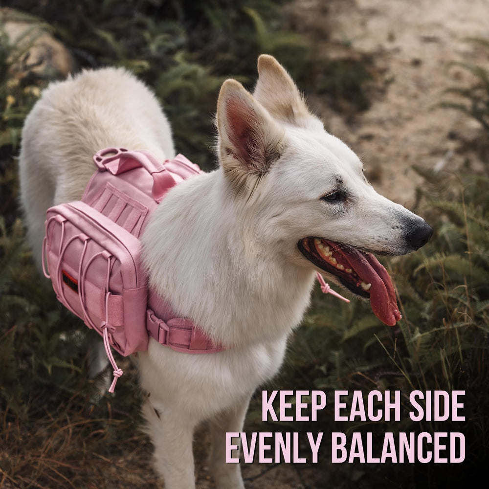 ONETIGRIS adjustable harness with UTX-Duraflex buckles keeps the pack in place.