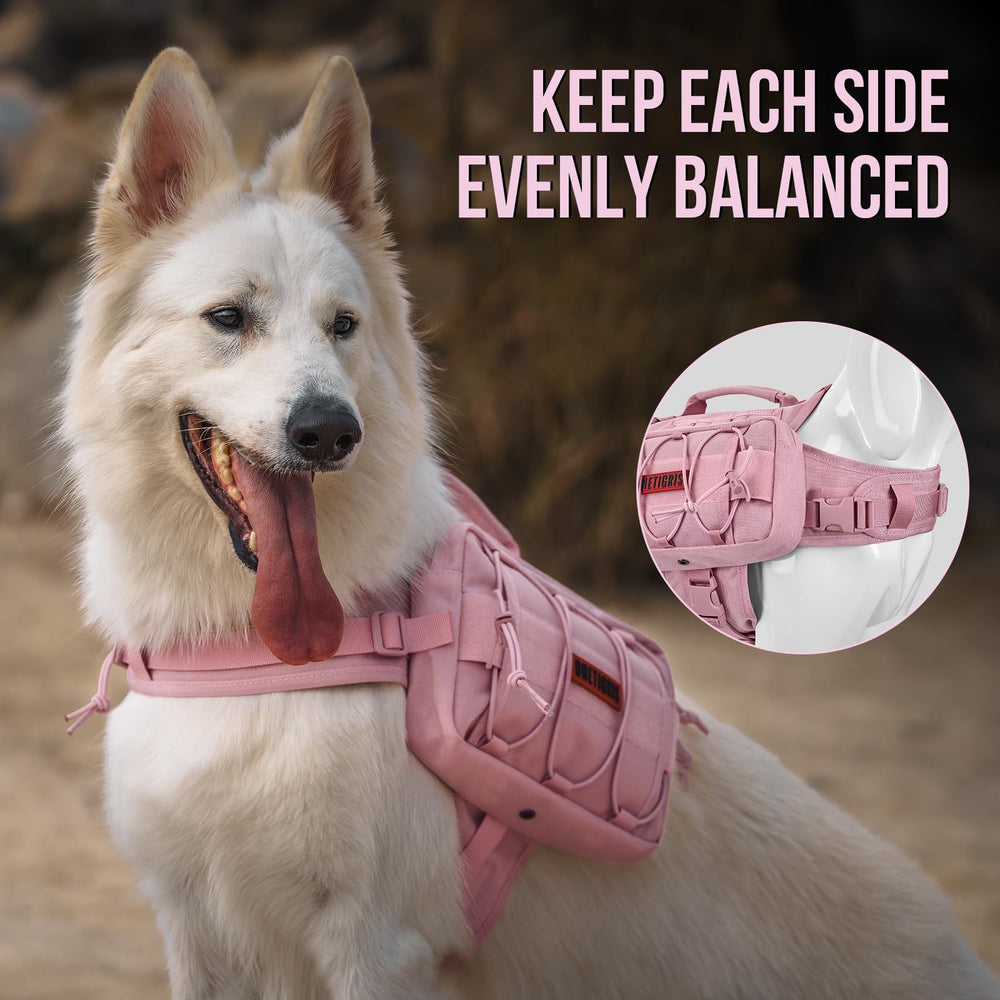 ONETIGRIS hidden zipper design reduces snag during adventures.