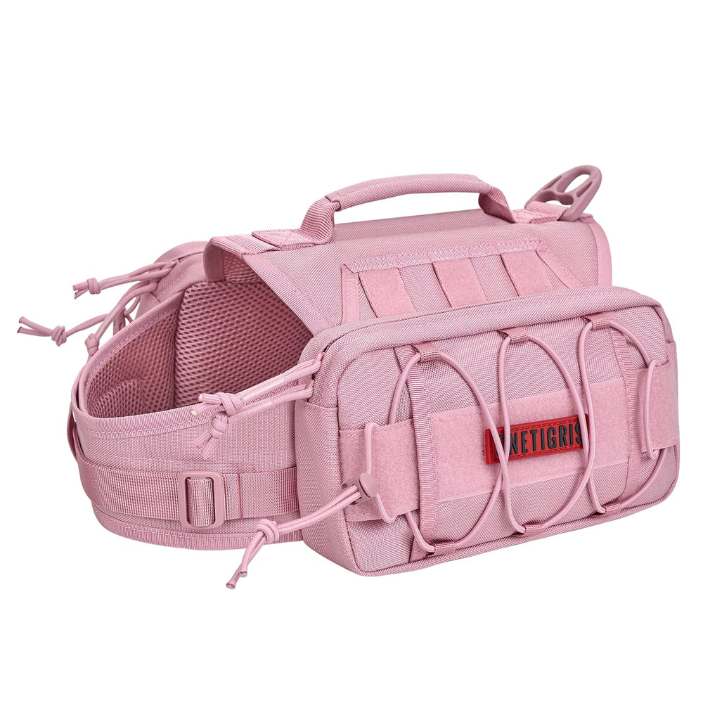 ONETIGRIS Mammoth large version straps fit various breeds for secure wearing.