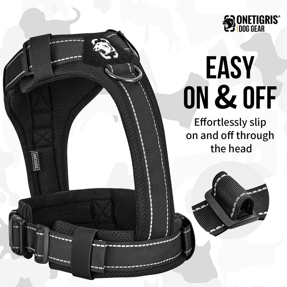 OneTigris 1000D nylon material image highlighting rugged durability and easy cleaning.