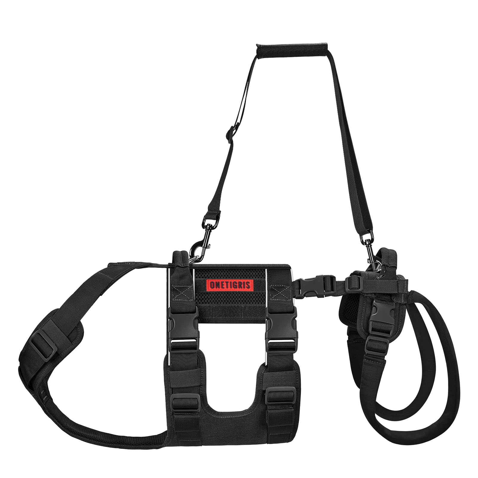 OneTigris fully adjustable design fits large to extra-large dogs securely