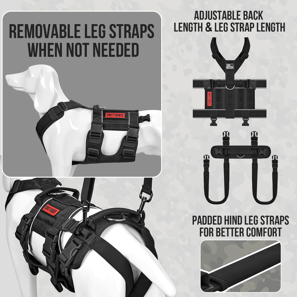 OneTigris reflective trim increases visibility for safe nighttime use