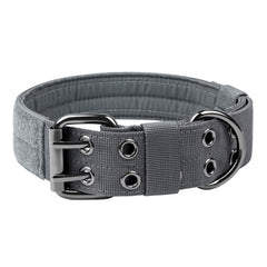 OneTigris military dog collar with padded nylon for everyday comfort during walks.