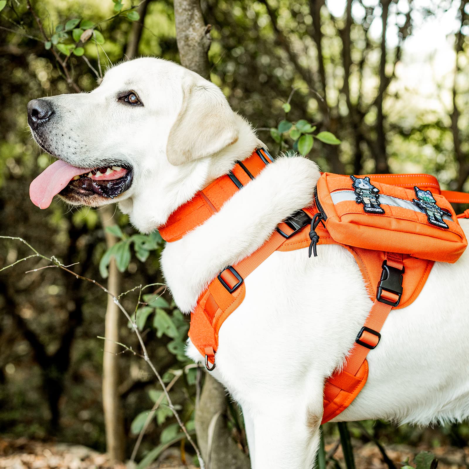 ONETIGRIS Tough Dog Collar is ideal for training and quick restraint with easy-on, easy-off features.