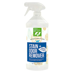 Only Natural Pet enzyme-powered stain-eliminator bottle cleans pet messes on fabrics and floors.