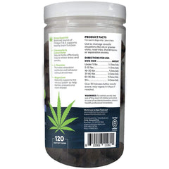 Only Natural Pet soft chews close-up showing chewy texture and soothing botanicals.