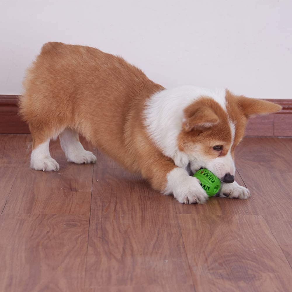 ONTWOPETS Dog Ball Toy durable natural latex withstands moderate chewing.