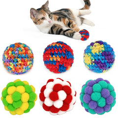 OODOSI small jingle bell ball 1.8-inch engaging hunting-style play