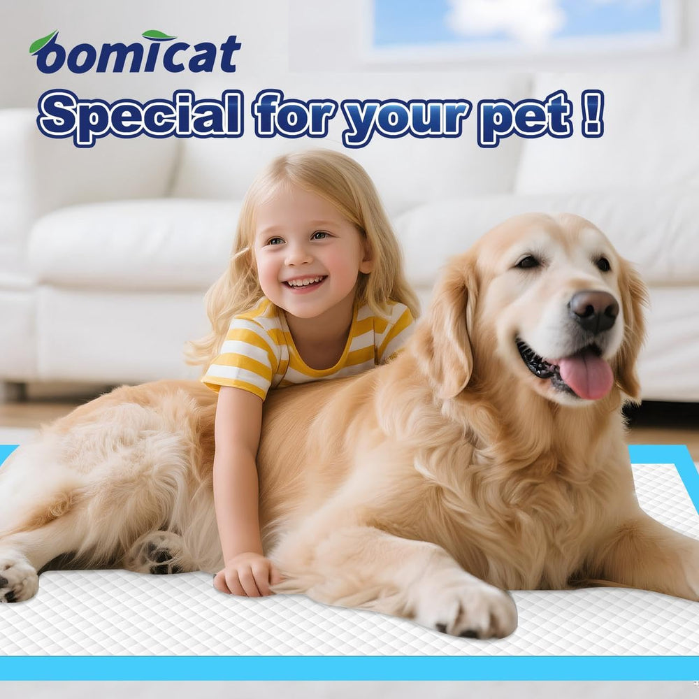 Oomicat Puppy Pads XL easy cleanup demonstrates quick-changing routine.