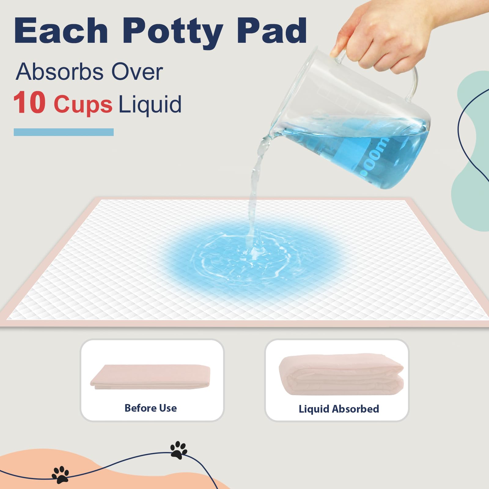 Oomicat XXL Puppy Pads in-use training scenario for home or car.