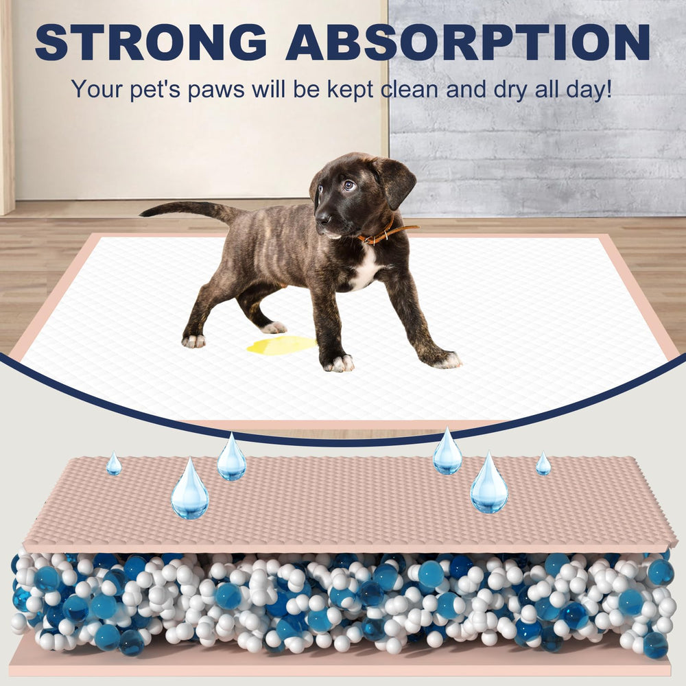 Oomicat XXL urine underpad highlights leakage protection for floors.