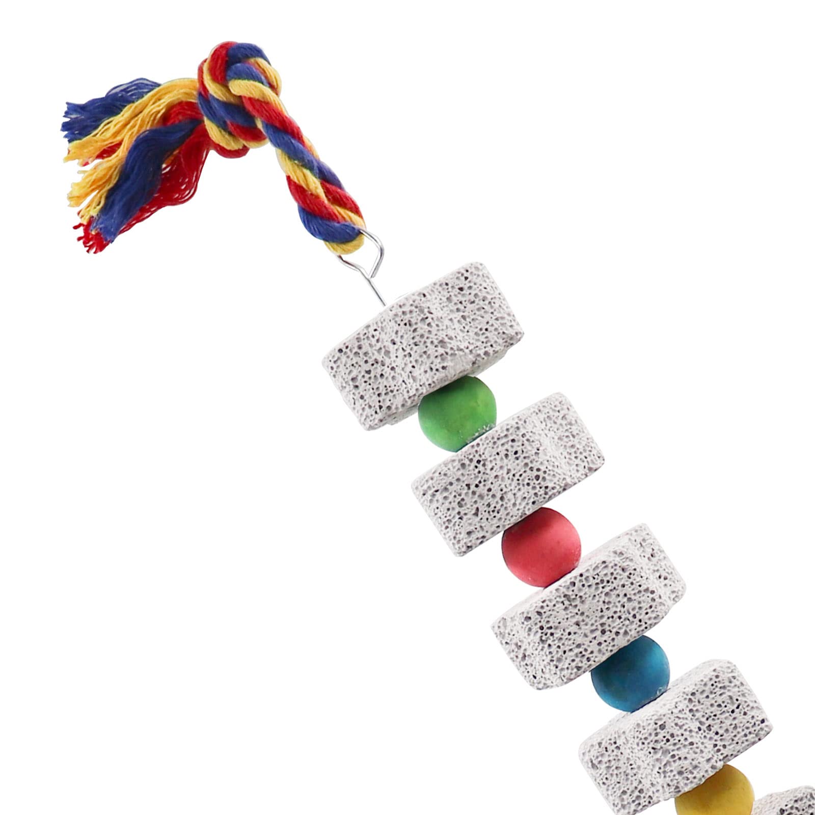Oooct calcium stone teething-beak grinding offers mineral-rich chewing for healthy beak wear