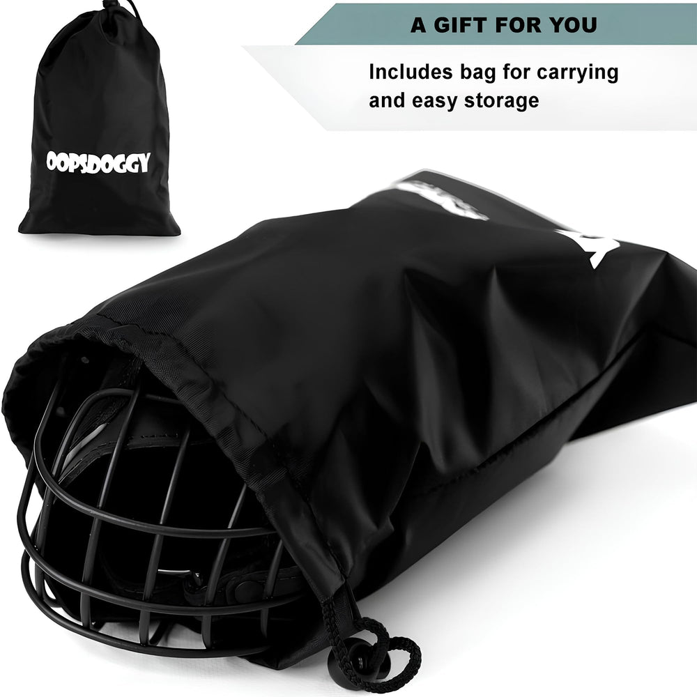 OOPSDOGGY leather straps offer secure, adjustable fit and daytime visibility