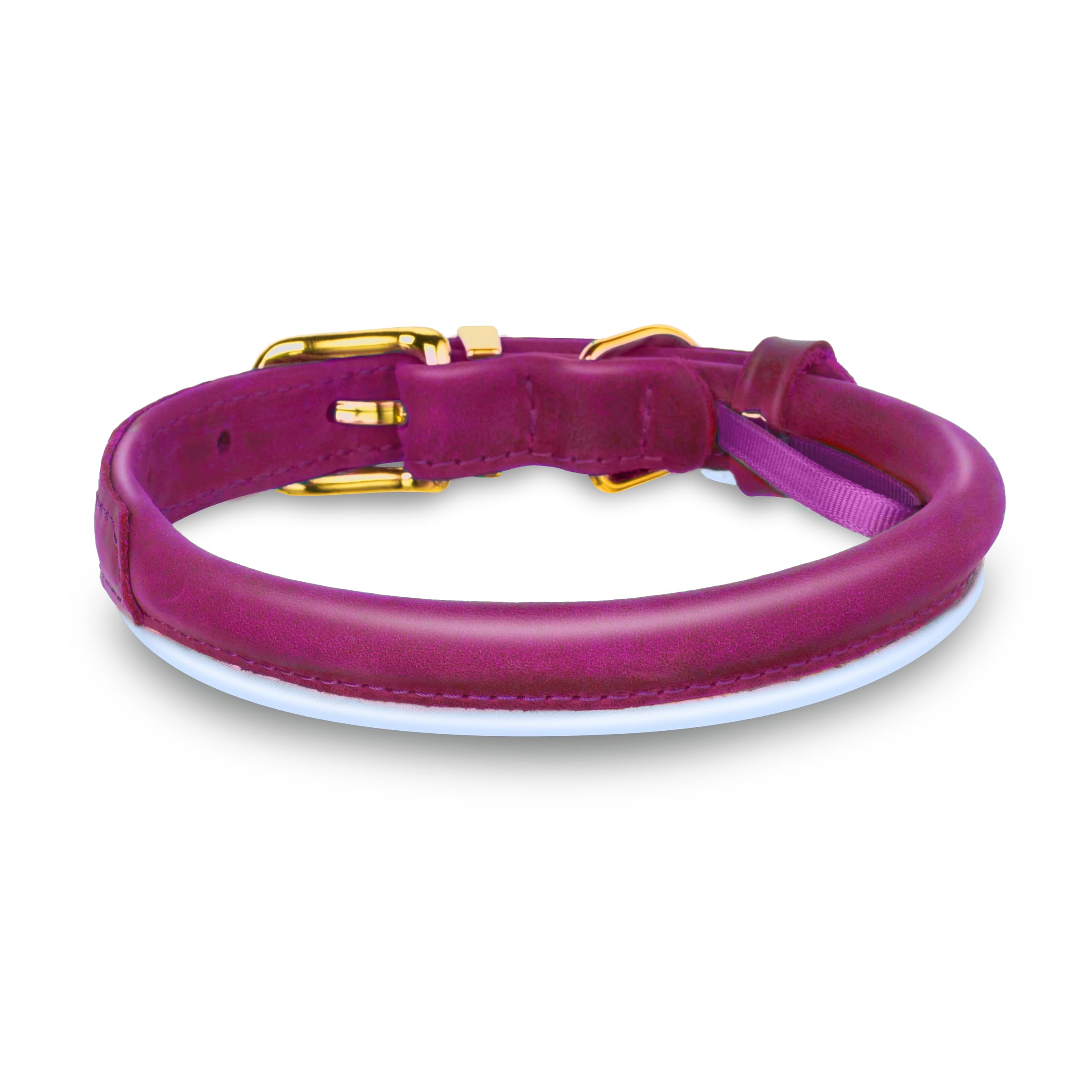 OOPSDOGGY pink collar buckle close-up highlights durable hardware for everyday adventures.