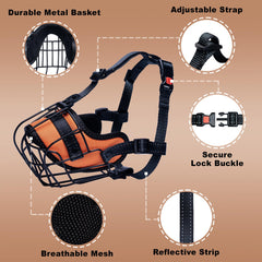OOPSDOGGY rottweiler muzzle with adjustable strap provides a secure, comfortable fit