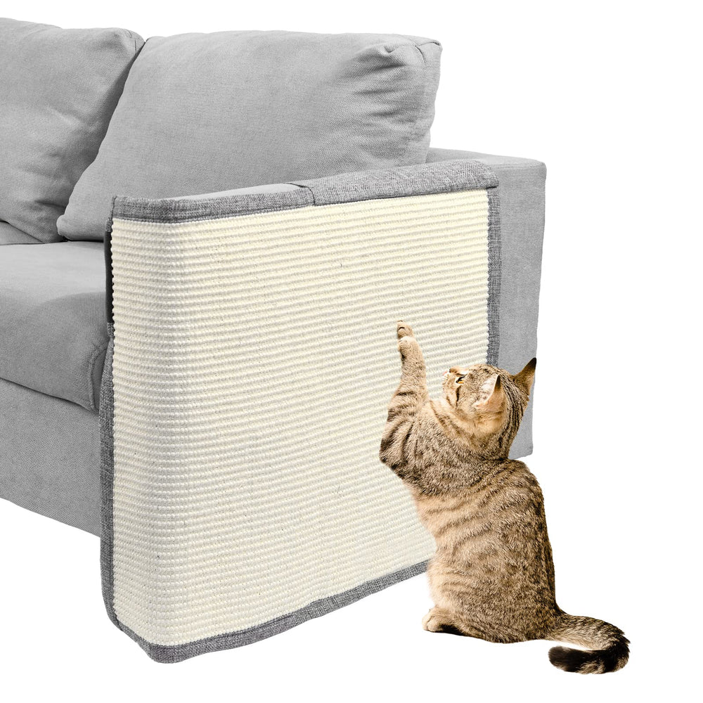 Oroonoko cat scratch couch protector left-side sisal for durable furniture protection