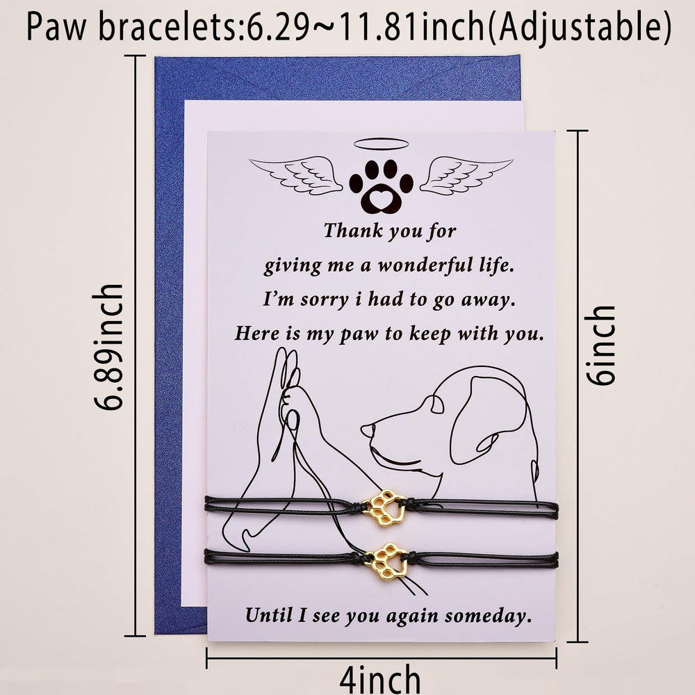 OOW two-pack memorial gift set suitable for pet remembrance.