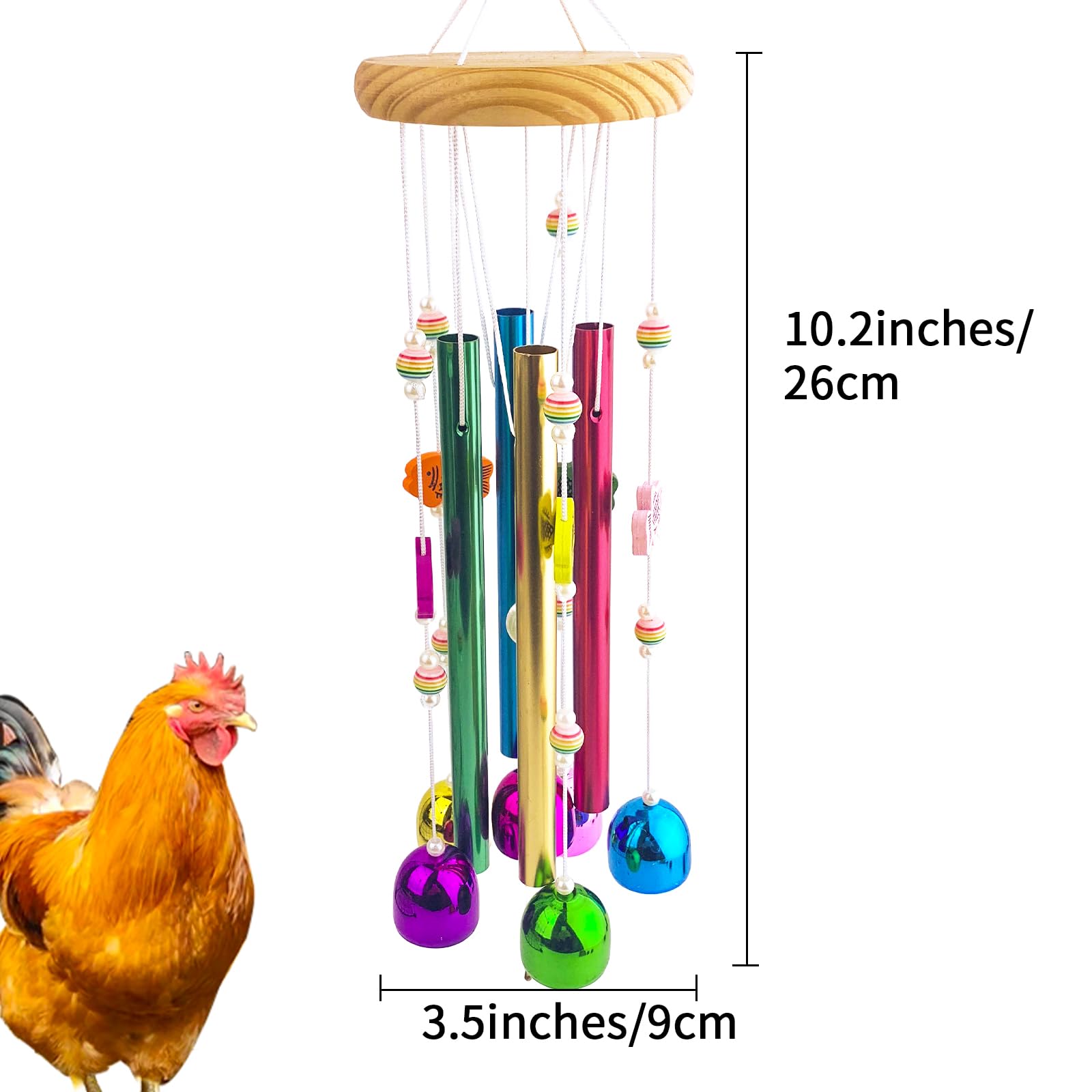 OOXYG easy install hanging coop toy with hook for simple setup.