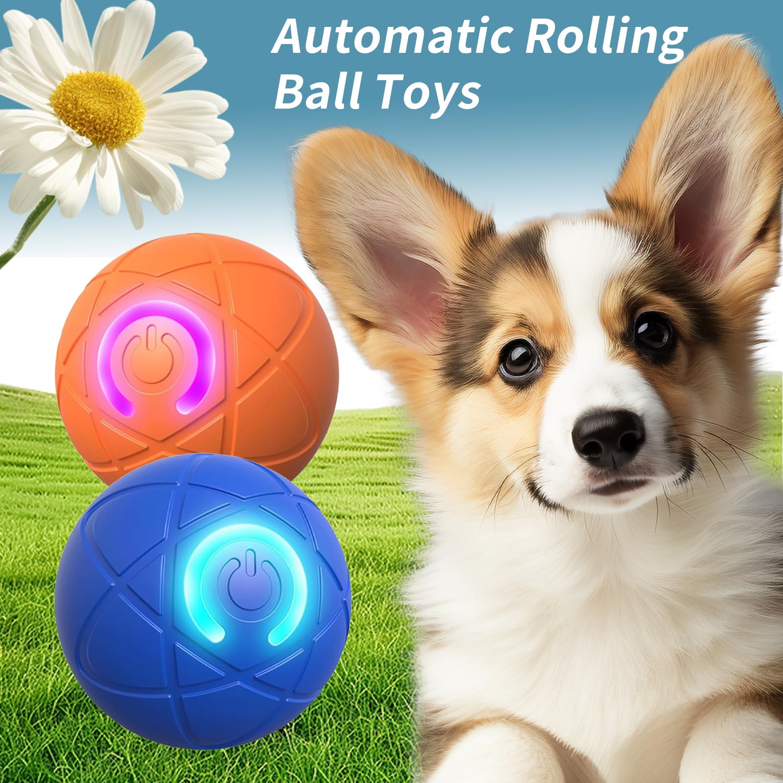 OOXYG Shaking Ball demonstrates automatic movement across a floor for active exercise.