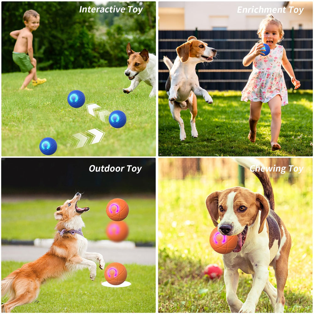OOXYG Shaking Ball rolling smoothly on a wooden floor for floor-friendly play.