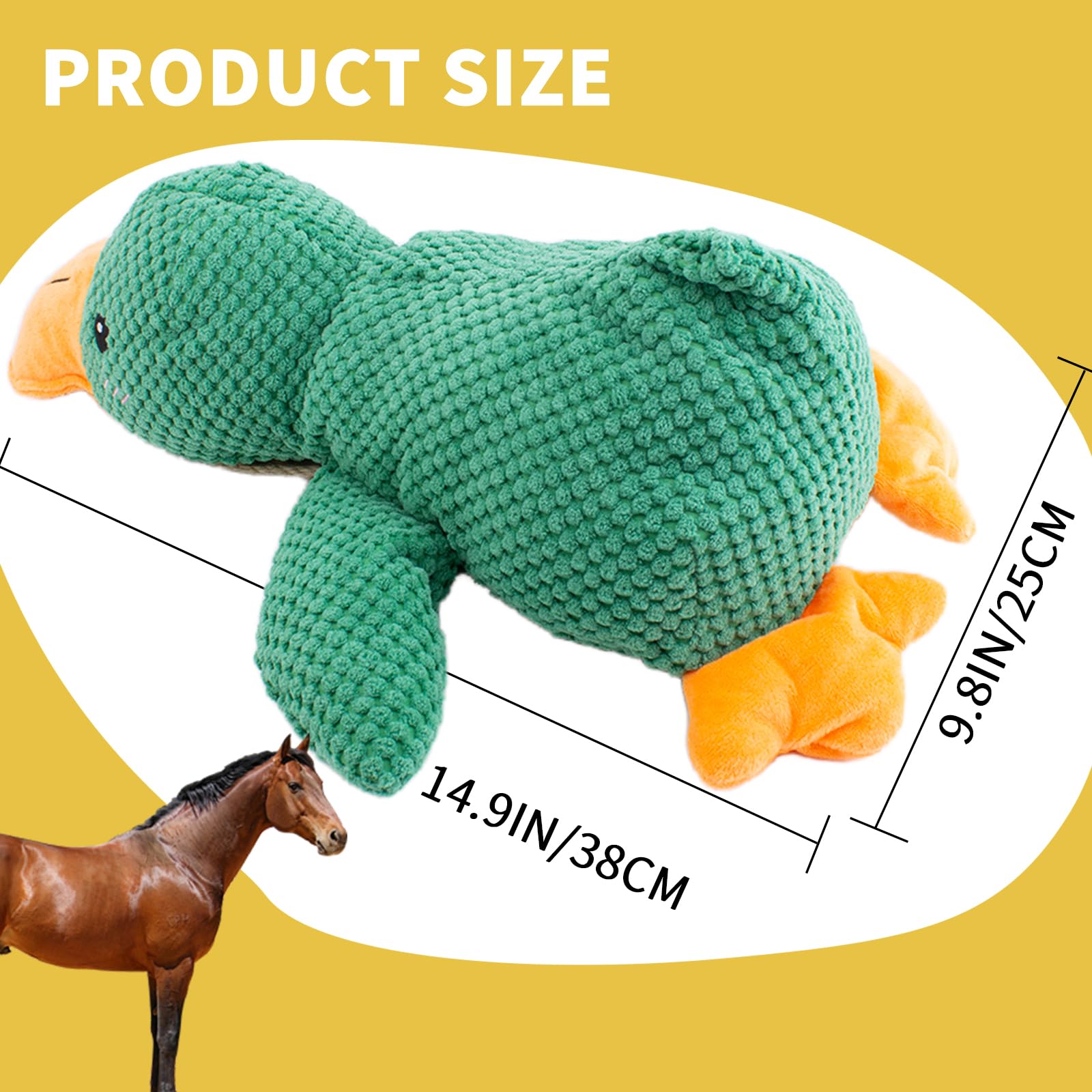 OOXYG two-piece squeaky duck set, suitable for horses and goats