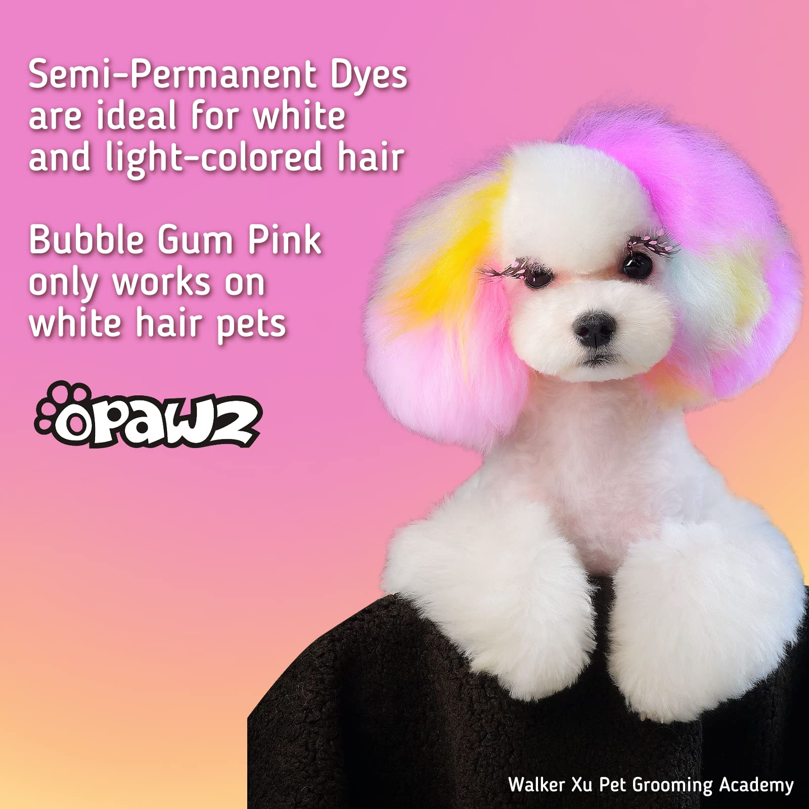 OPAWZ wash-out process over several washes shows gradual fading.