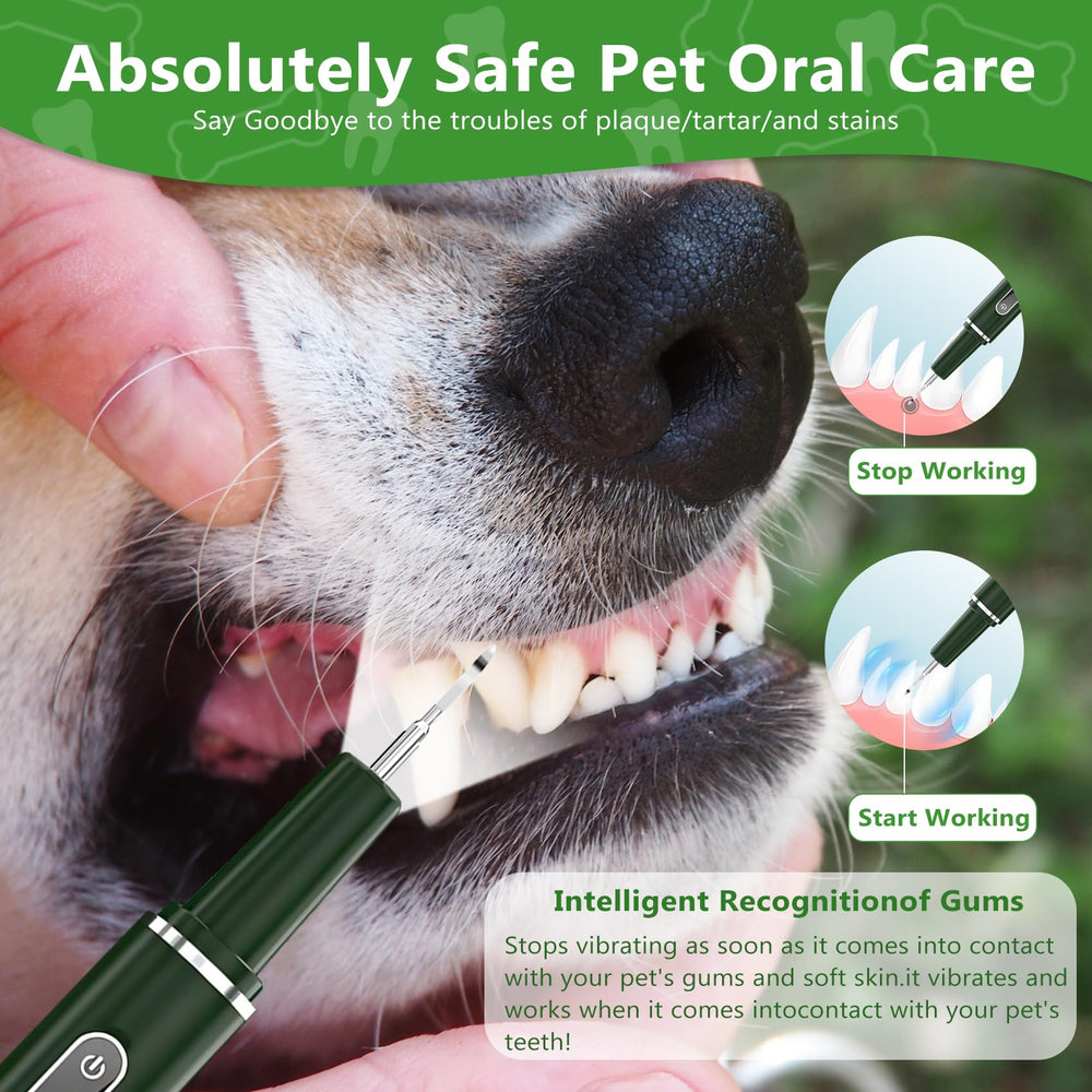 Opdent dental scraper kit accessories help clean plaque in dogs and cats.