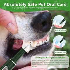 Opdent dental scraper kit accessories help clean plaque in dogs and cats.