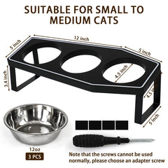 OPELETNNT whisker-friendly design reduces whisker fatigue during meals.