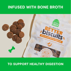 Open Farm Better Biscuits with wholesome farm-to-bowl ingredients.