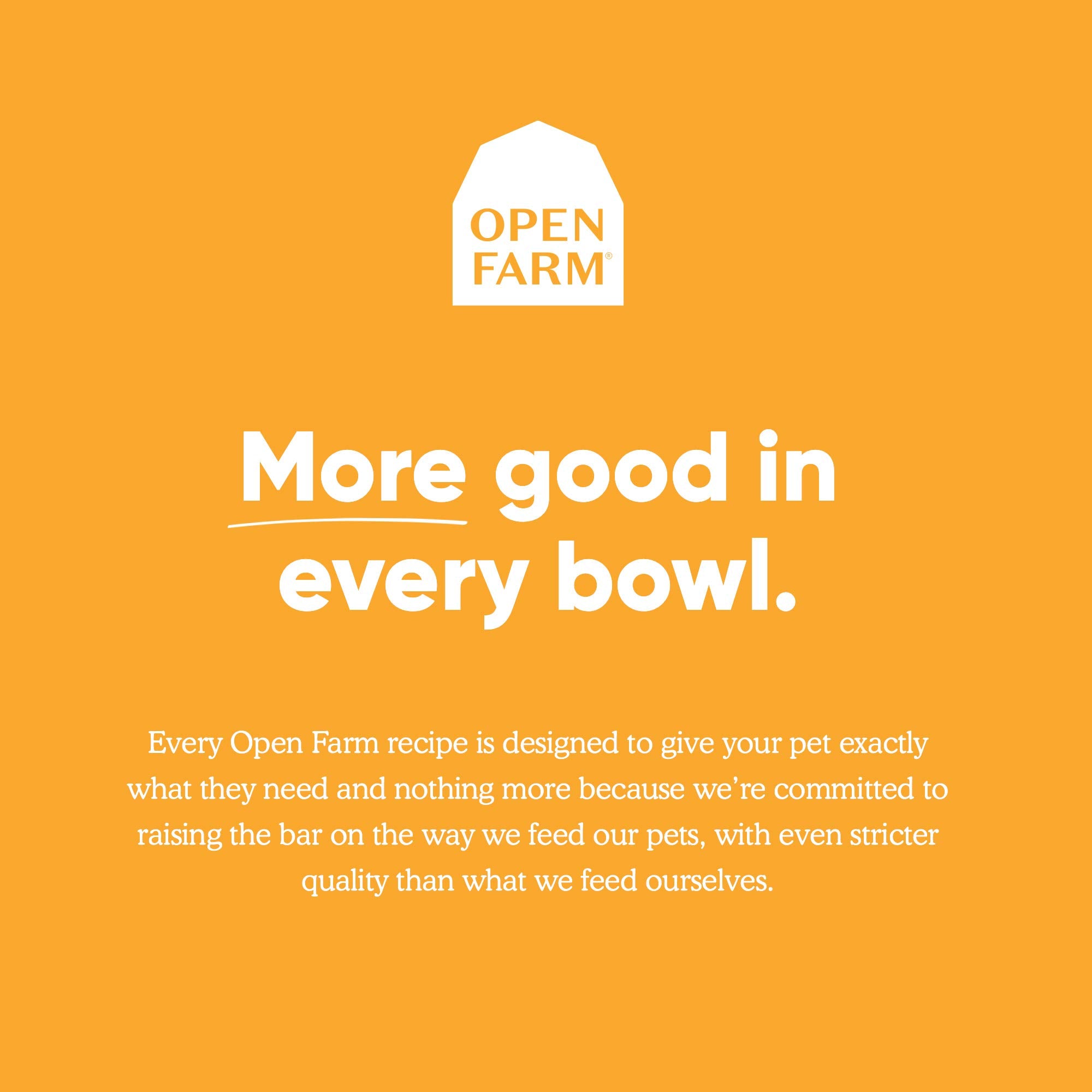 Open Farm bone broth ingredients close-up shows natural produce for wholesome pet meals.