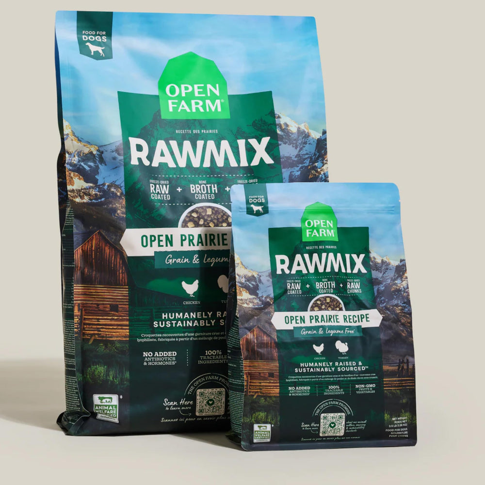 Open Farm chicken and turkey ingredients highlight humane sourcing