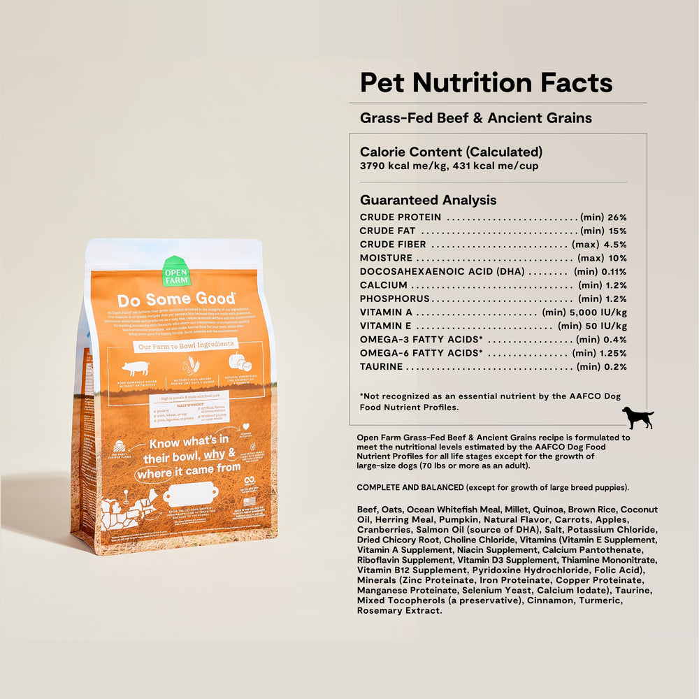 Open Farm coconut oil and quinoa highlight superfoods for canine vitality