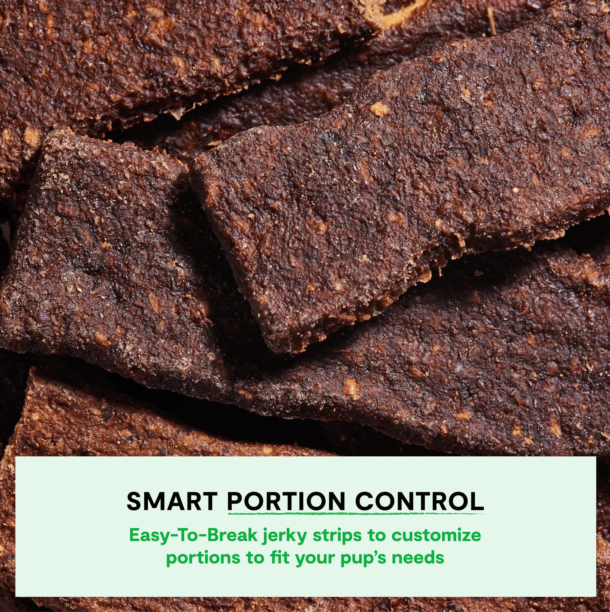 Open Farm jerky bite-sized pieces ideal for training and portions