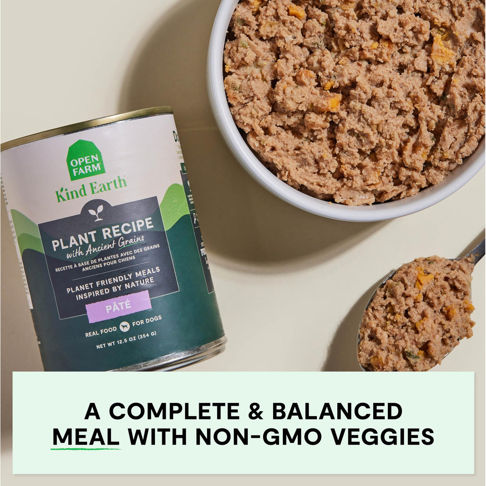 Open Farm ethical ingredients label emphasizing farm-to-bowl sourcing