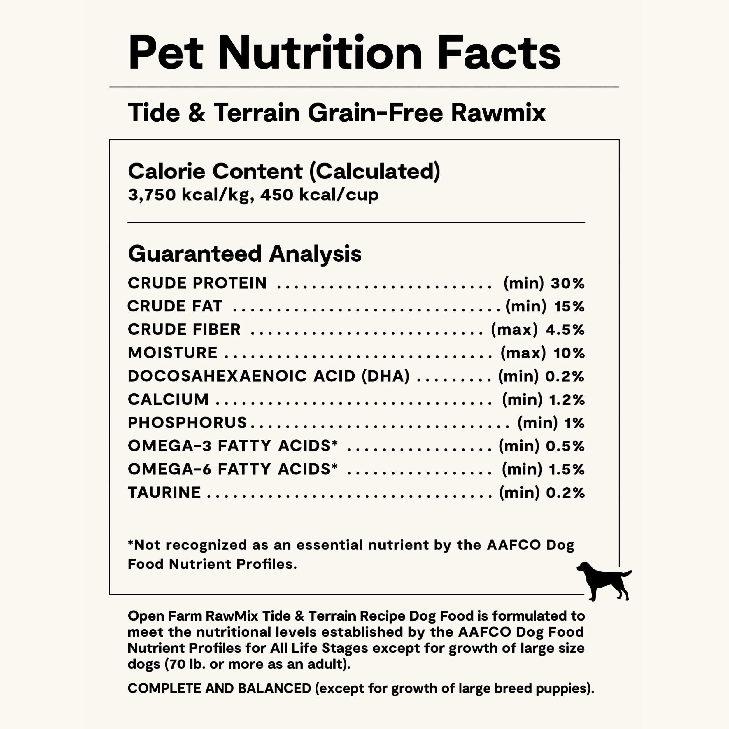 Open Farm oceanwise-certified-label – sustainably sourced seafood you can trust.
