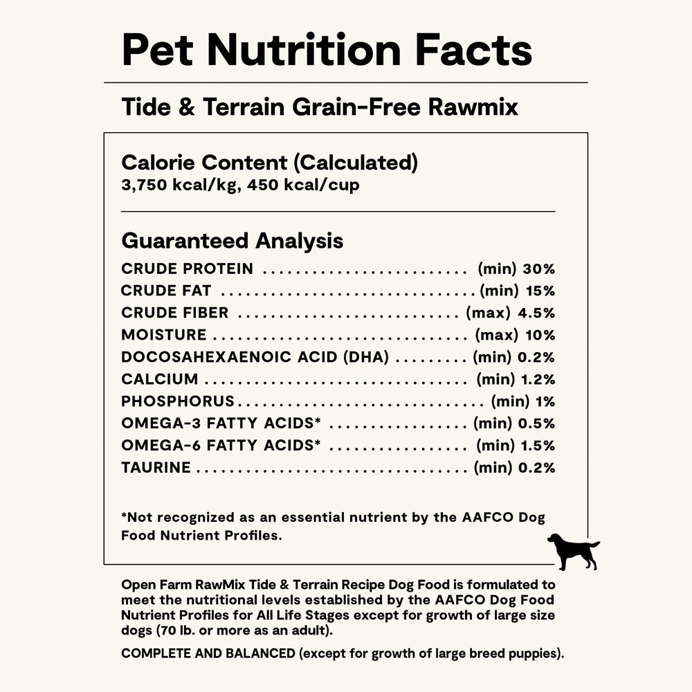 Open Farm oceanwise-certified-label – sustainably sourced seafood you can trust.