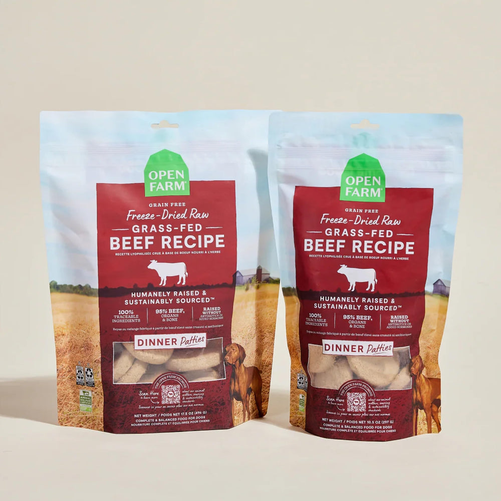 Open Farm organic veggies and superfoods included for balanced nutrition