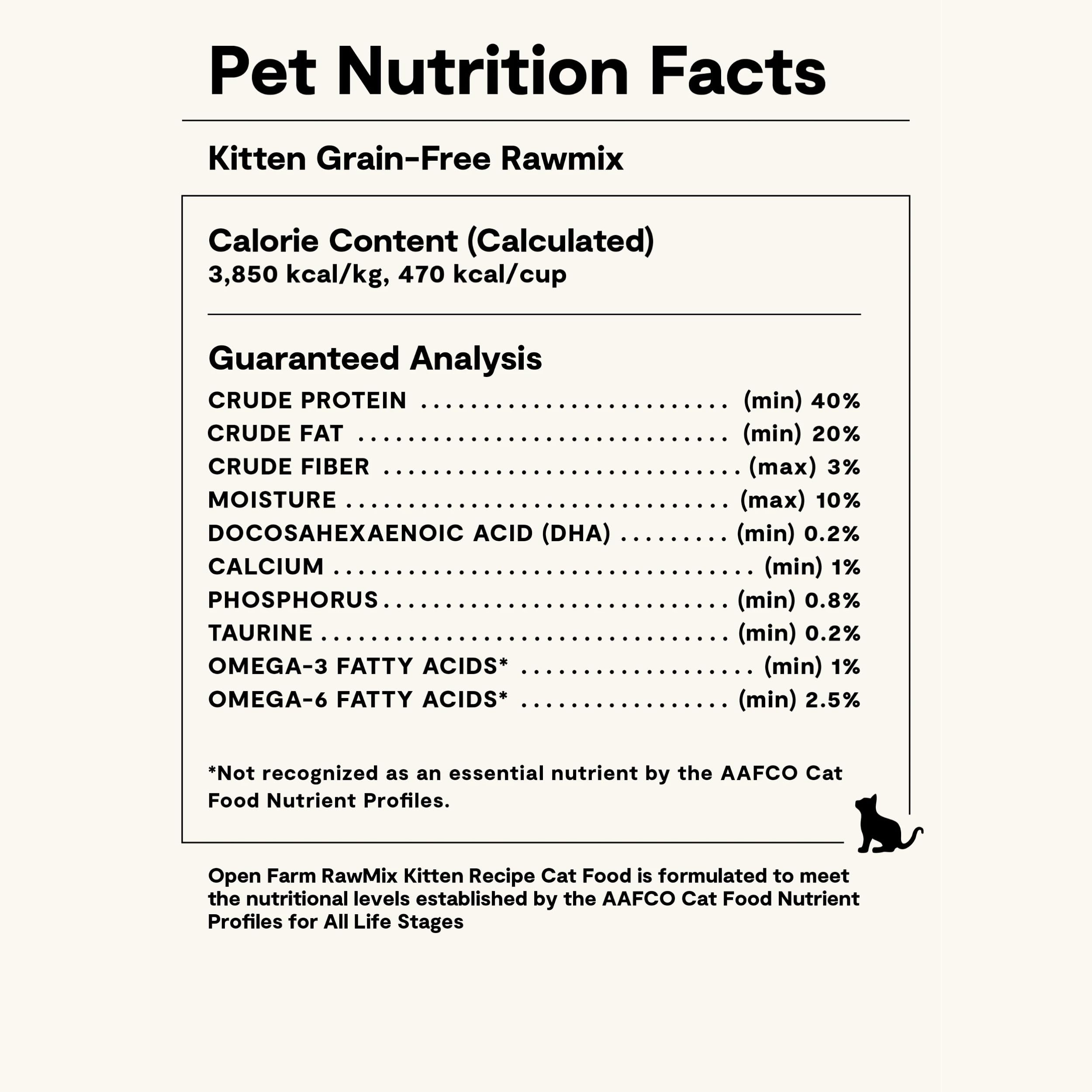 Open Farm RawMix packaging with certifications signaling trusted ingredients