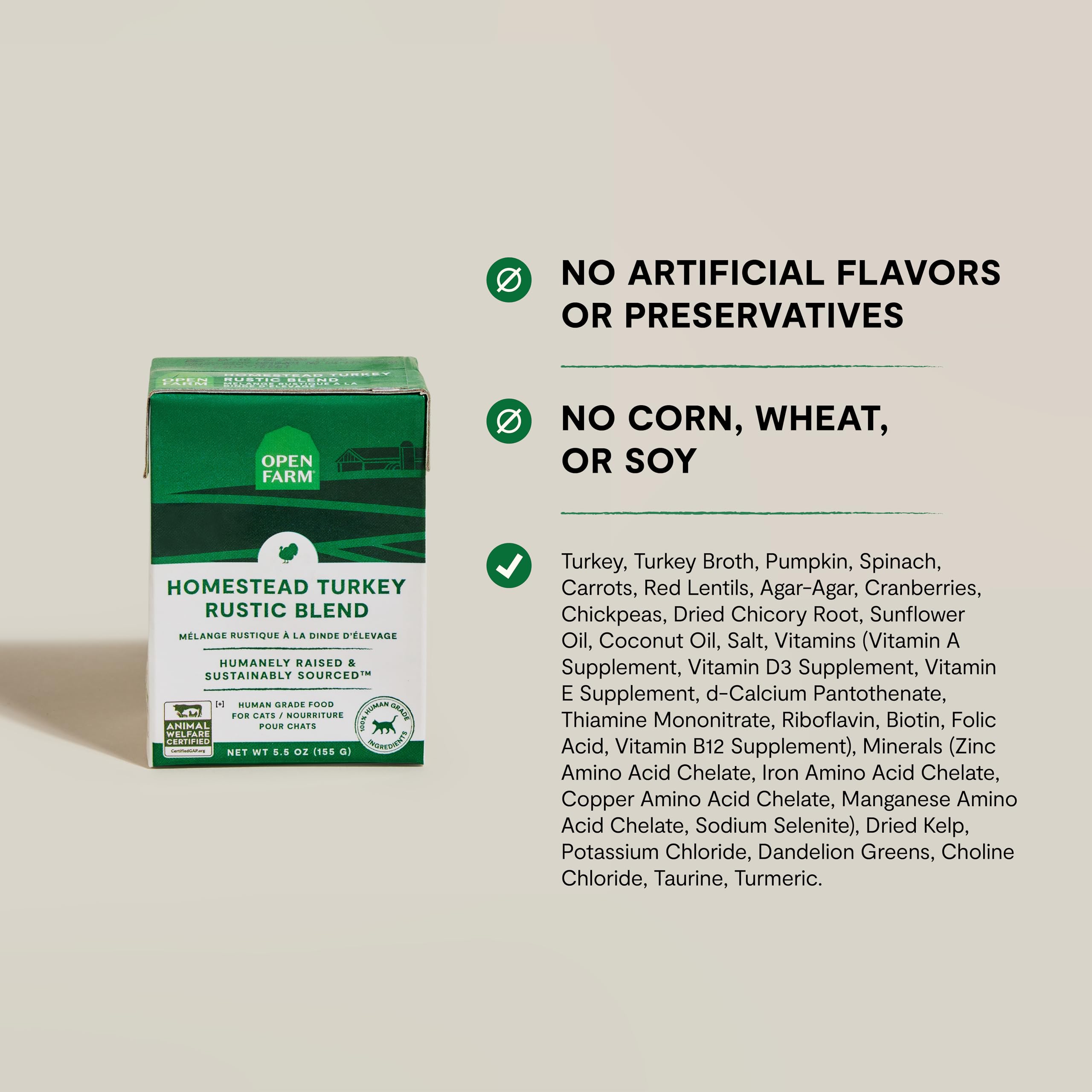 Open Farm Rustic Blend case of 12 packs signals convenient, ready-to-serve meals
