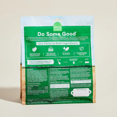 Open Farm Turkey Recipe Morsels pack-shot displays organic veggies and superfoods