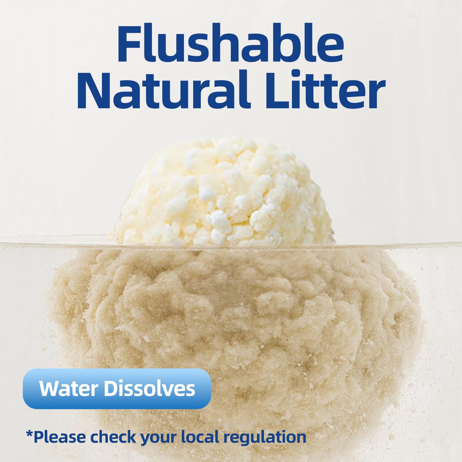 OPET Tapioca Cat Litter low-dust formula reduces airborne dust.