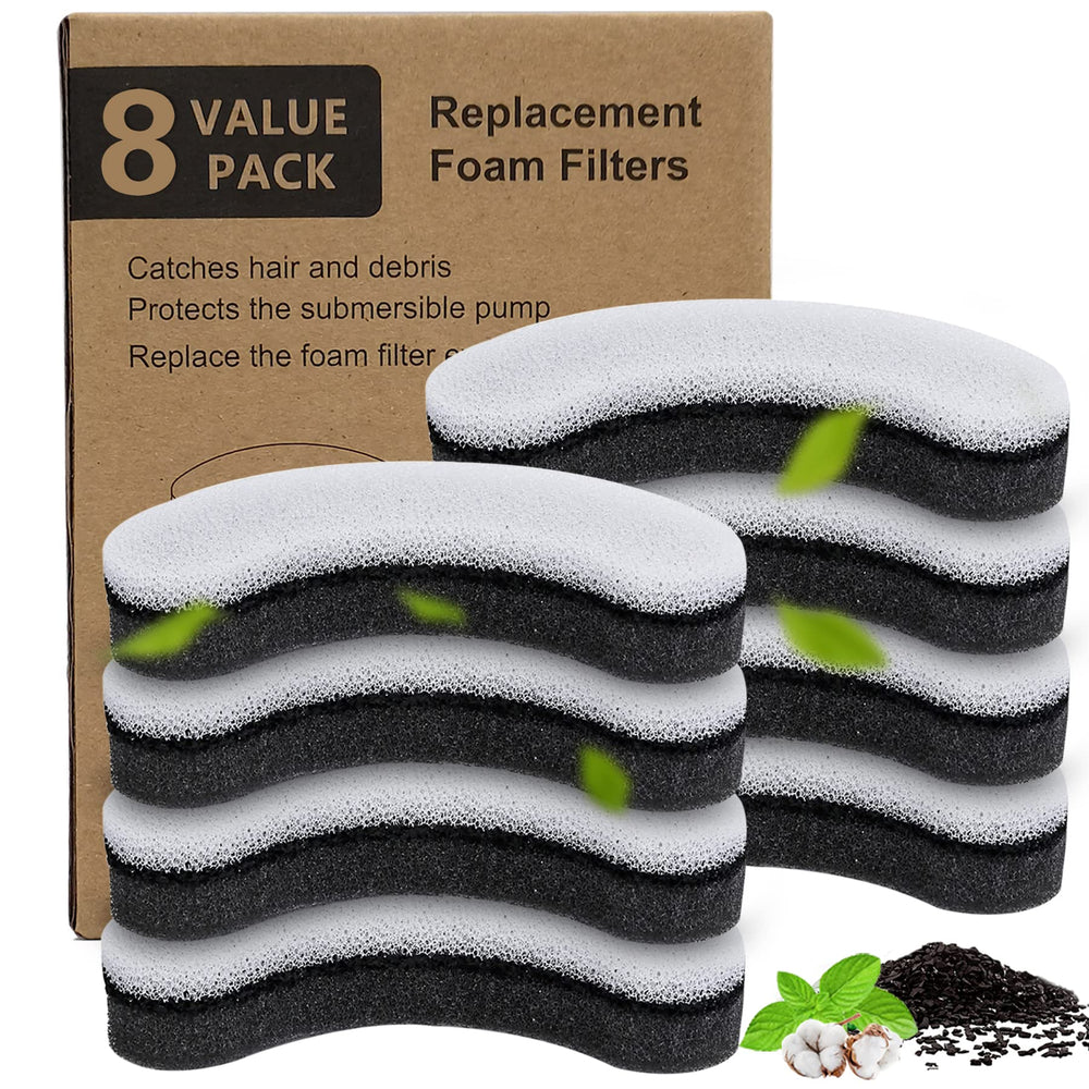 Opeth cat fountain filter arc-shape sponge-carbon keeps water clean for your cat.