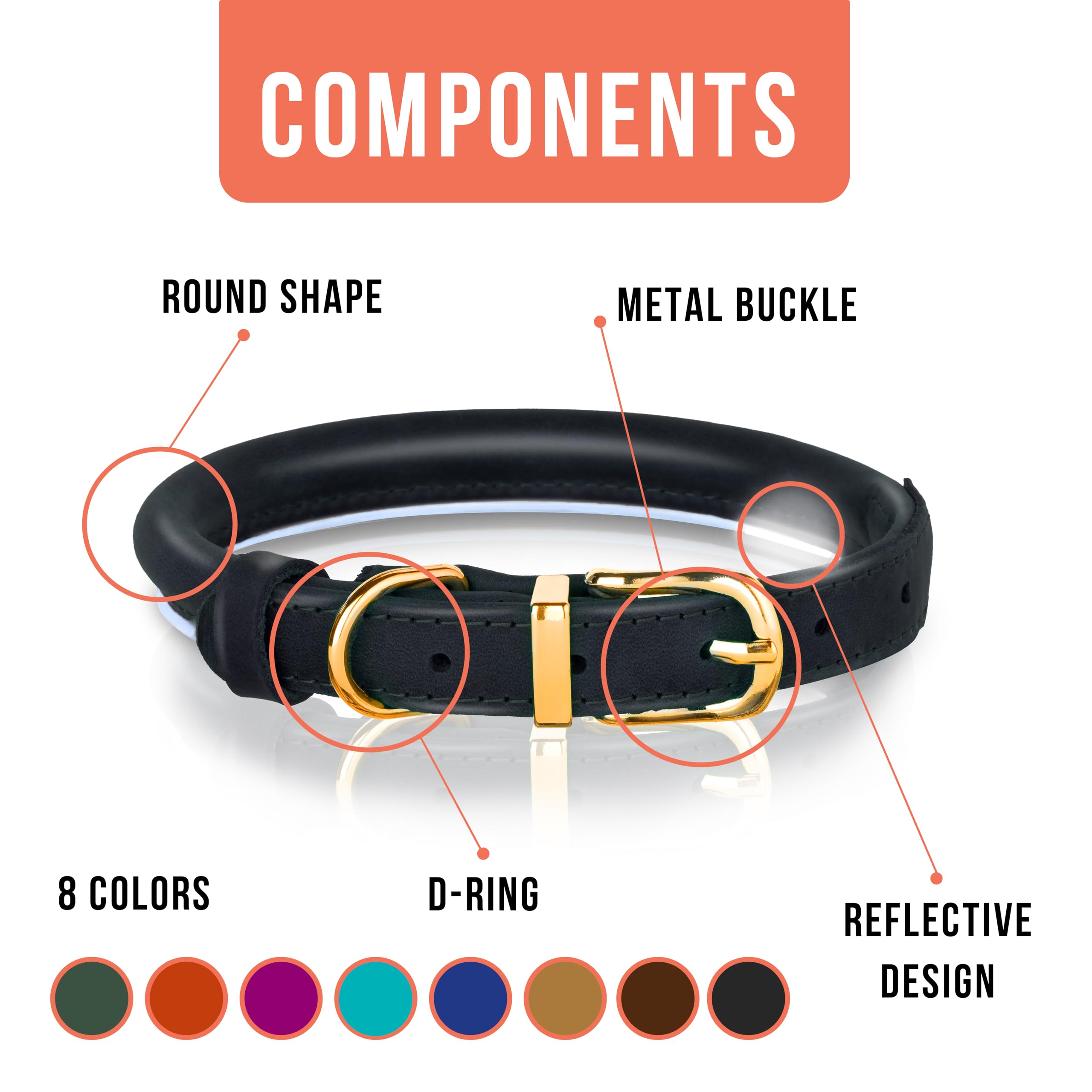 OOPSDOGGY reflective stitching close-up emphasizes safety during evening walks.