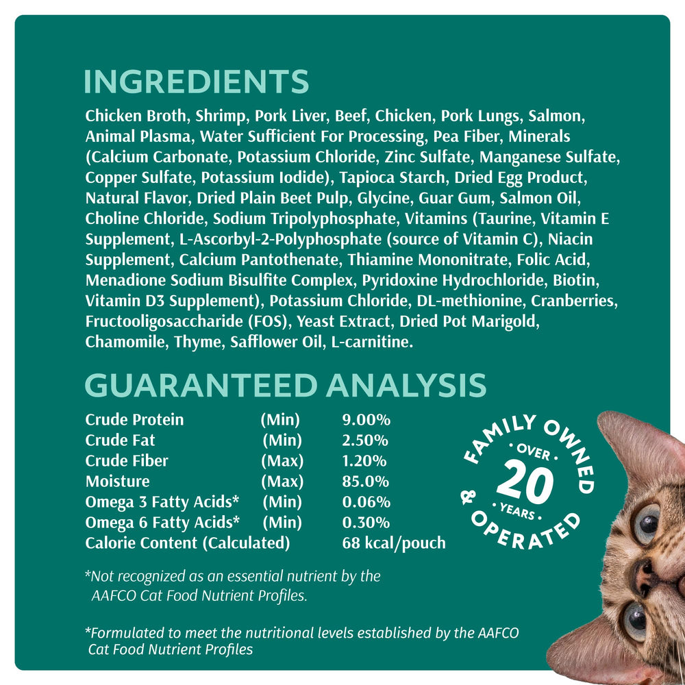 Optimeal uses European ingredients for high-quality cat nutrition.