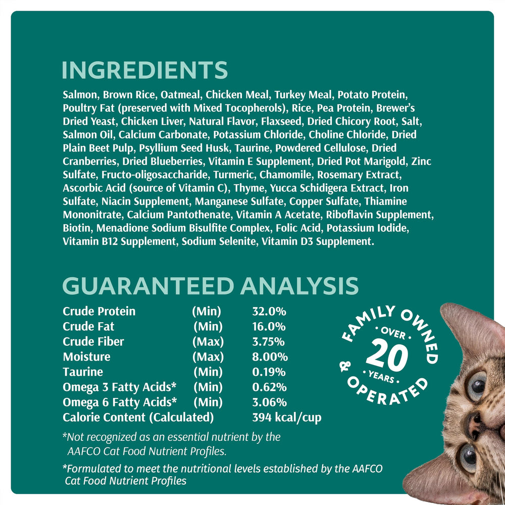 Optimeal protein-quality-salmon image stresses high-quality protein for balanced nutrition