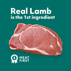 Optimeal Puppy Toy Breed serving bowl captures mealtime moment and balanced nutrition in one.