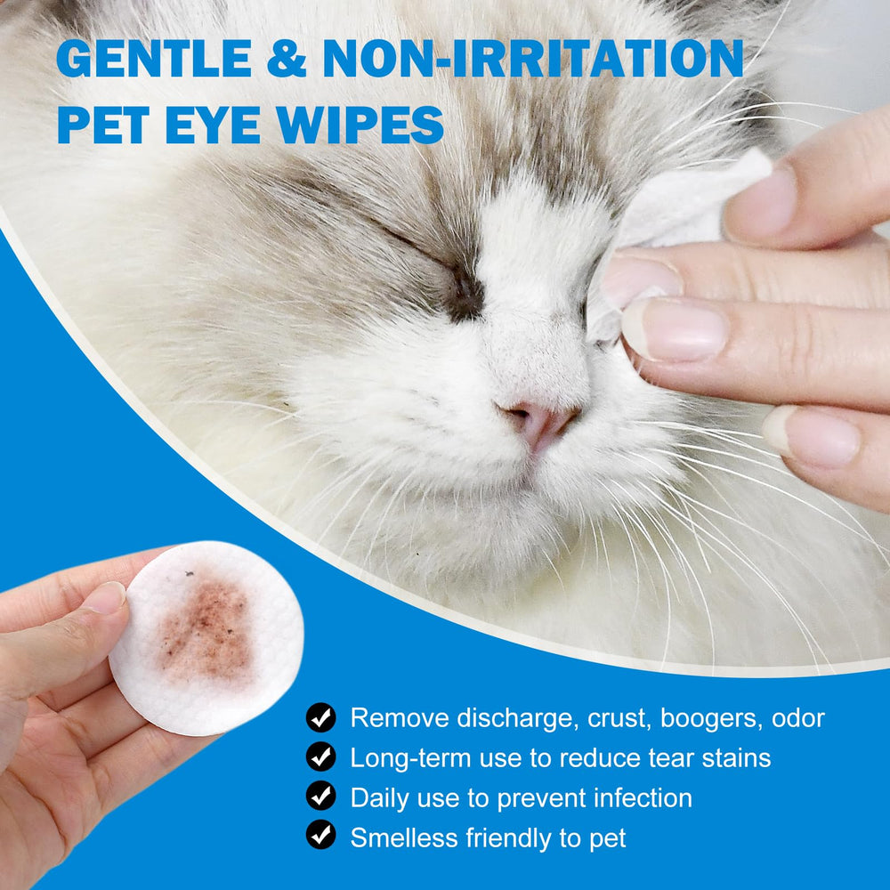 OPULA biodegradable wipes close-up highlights natural materials gentle on eyes.