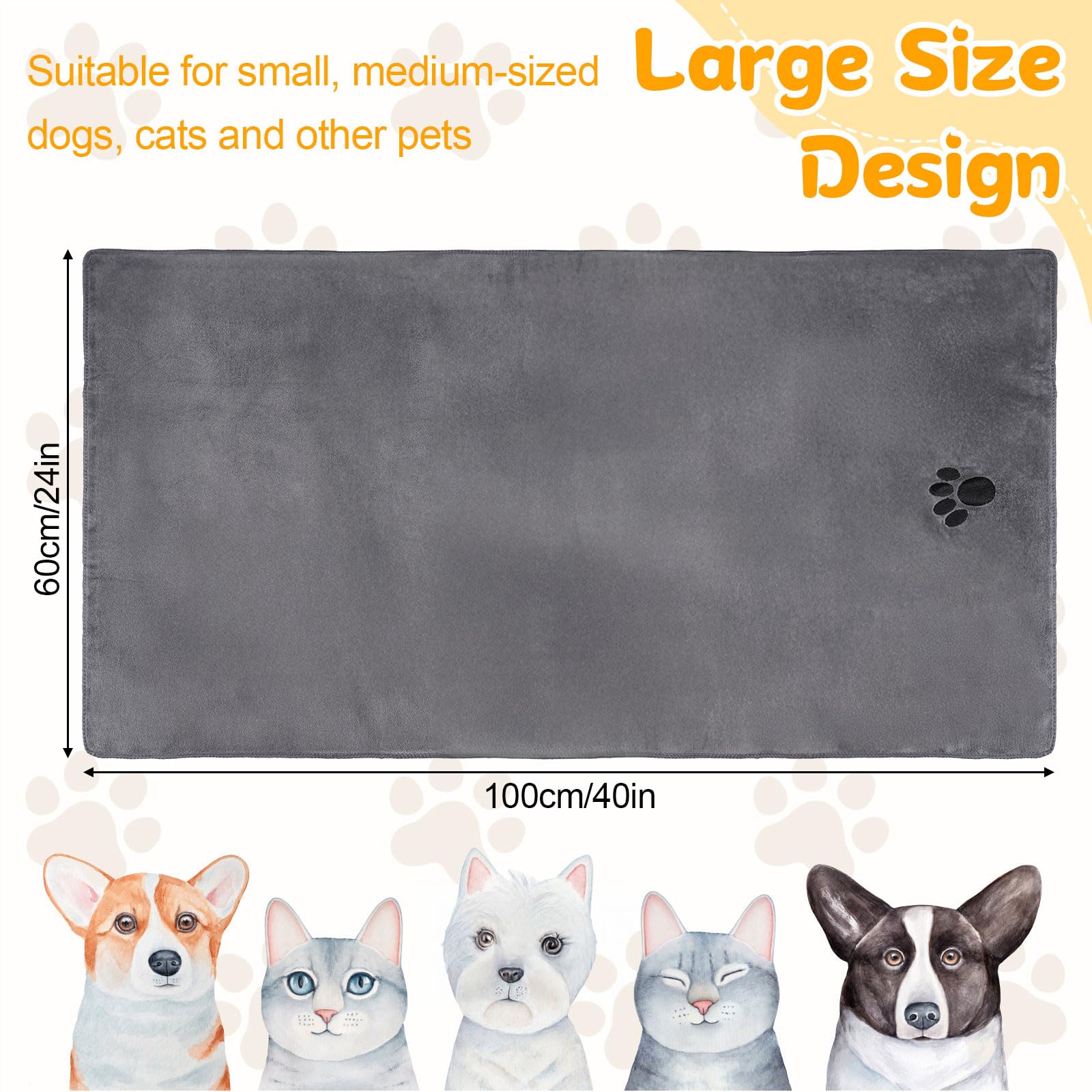 Opvixi microfiber close-up shows soft, highly absorbent fabric.