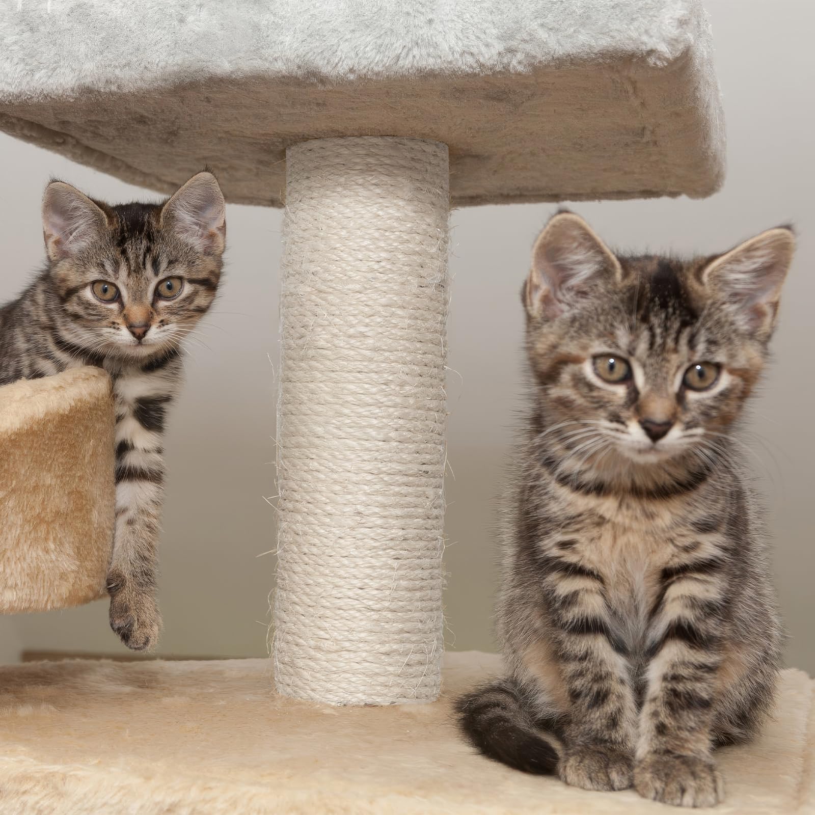 Opvixi natural sisal rough texture ideal for satisfying scratching instinct.